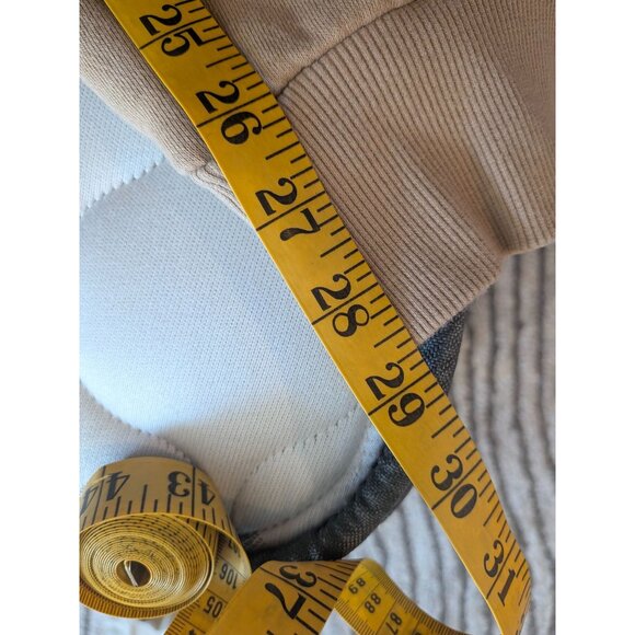 True Religion Horsehoe Logo full Sweatsuit set Med Tan Tracksuit - Picture 11 of 11